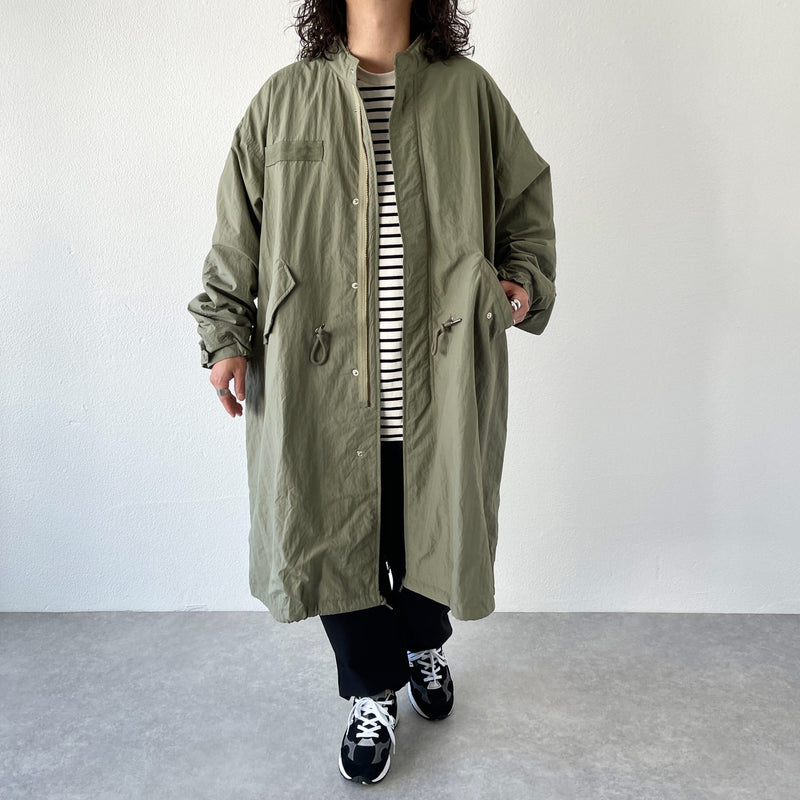 loose silhouette military mods coat / olive（ルーズシルエット