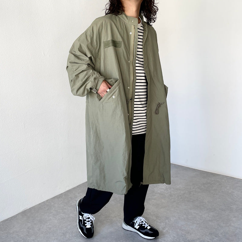 loose silhouette military mods coat / olive（ルーズシルエット