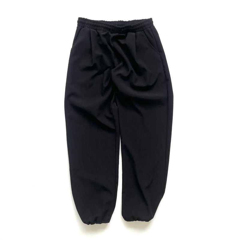 premium slab pants / black（プレミアムスラブパンツ / ブラック