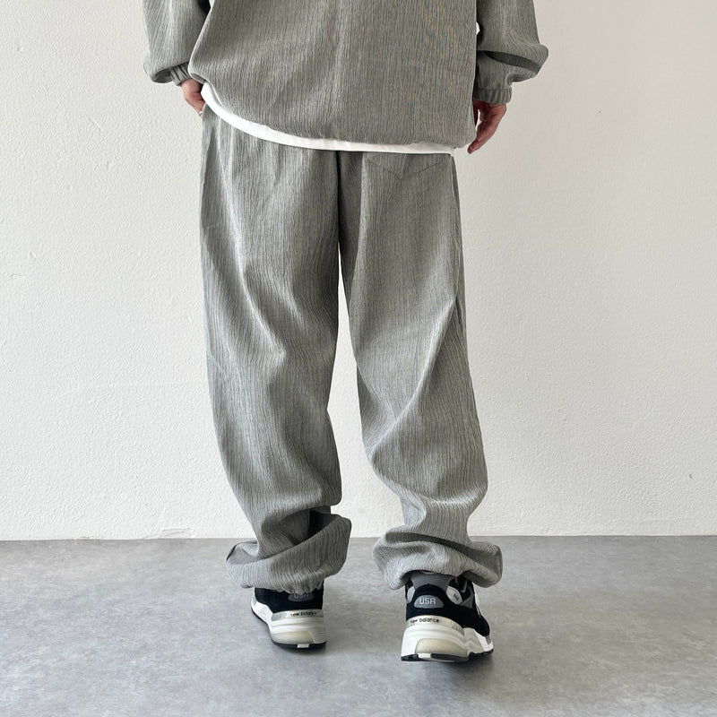 premium slab pants / gray（プレミアムスラブパンツ / グレー
