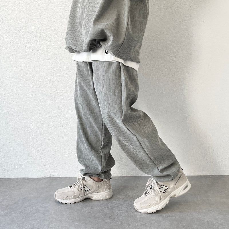 premium slab pants / gray（プレミアムスラブパンツ / グレー