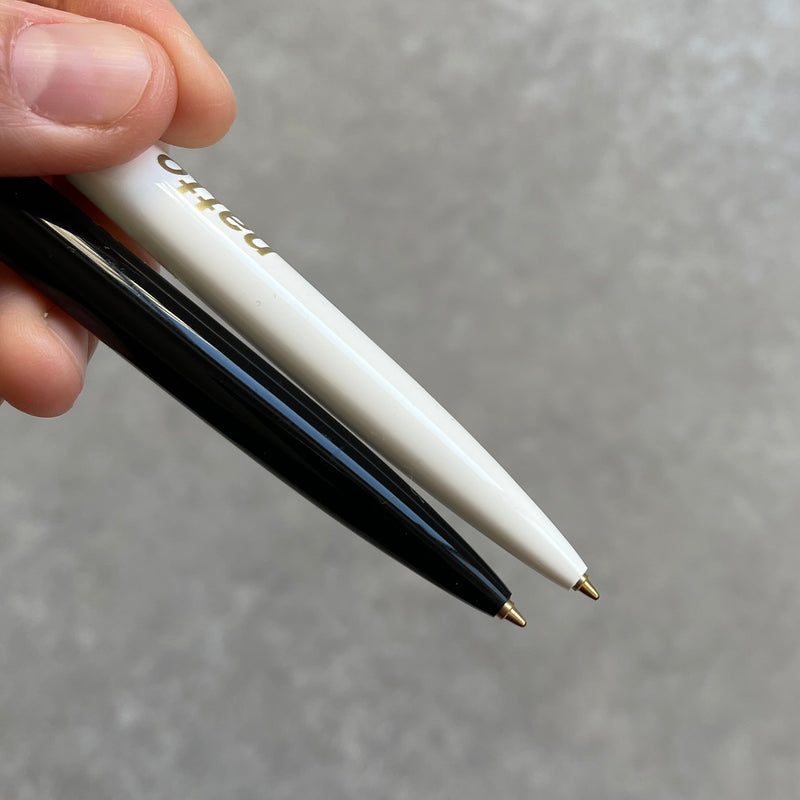 natto × Bic ballpoint pen / white（ナット ビック ボールペン