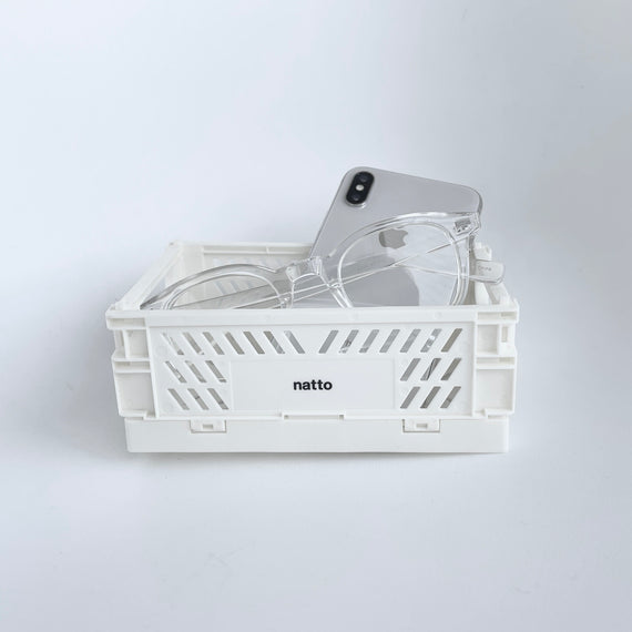 natto mini container / ivory