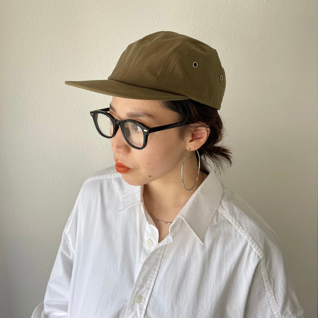 cotton jet cap / olive（コットンジェットキャップ / オリーブ