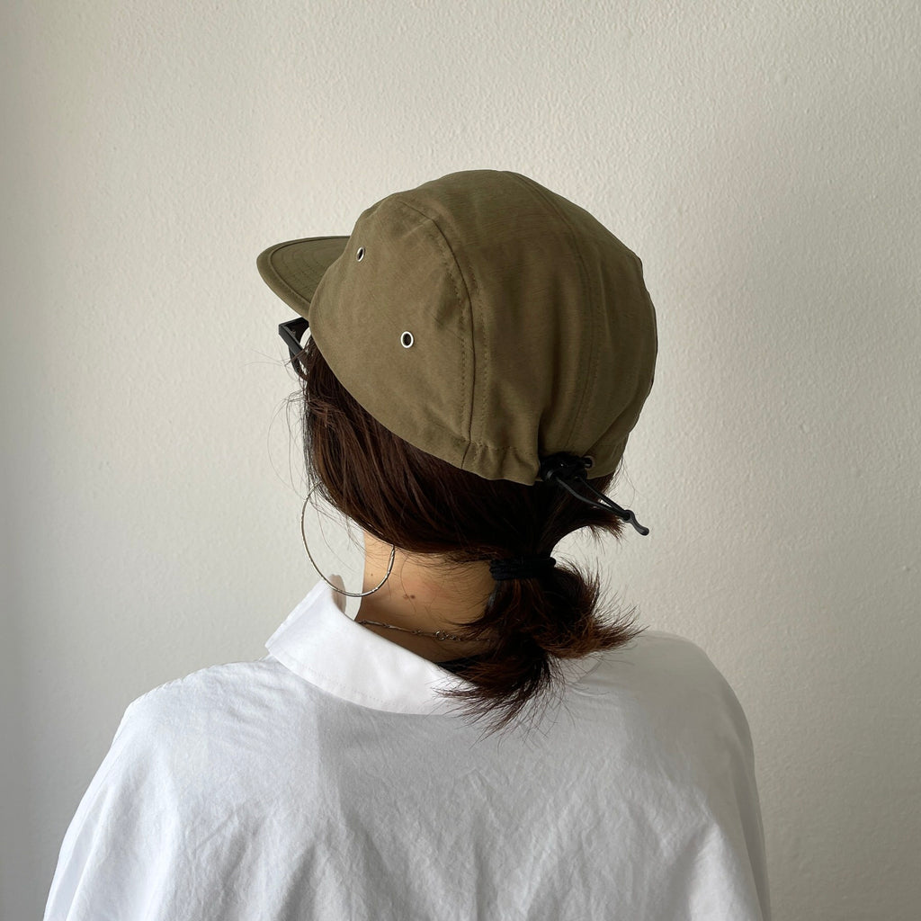 cotton jet cap / olive（コットンジェットキャップ / オリーブ） | natto