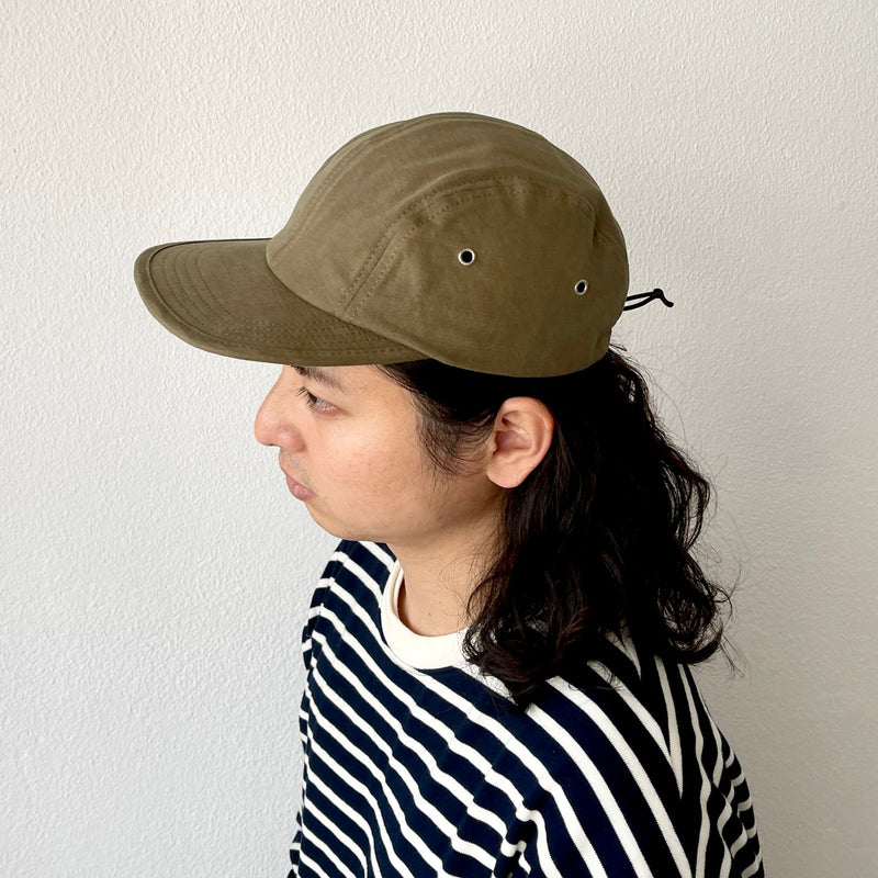 cotton jet cap / olive（コットンジェットキャップ / オリーブ