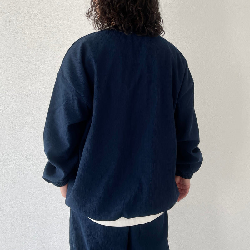 premium slab set up / navy（プレミアム スラブ セットアップ