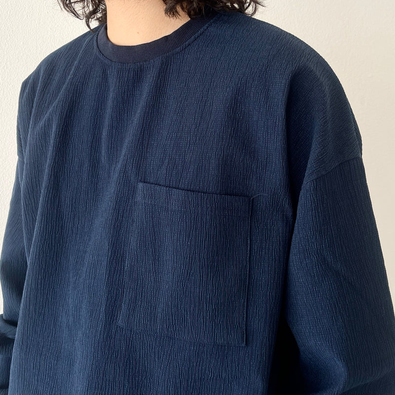 premium slab set up / navy（プレミアム スラブ セットアップ