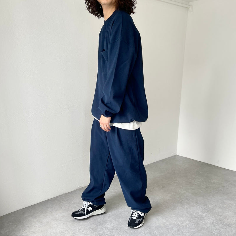 premium slab set up / navy（プレミアム スラブ セットアップ