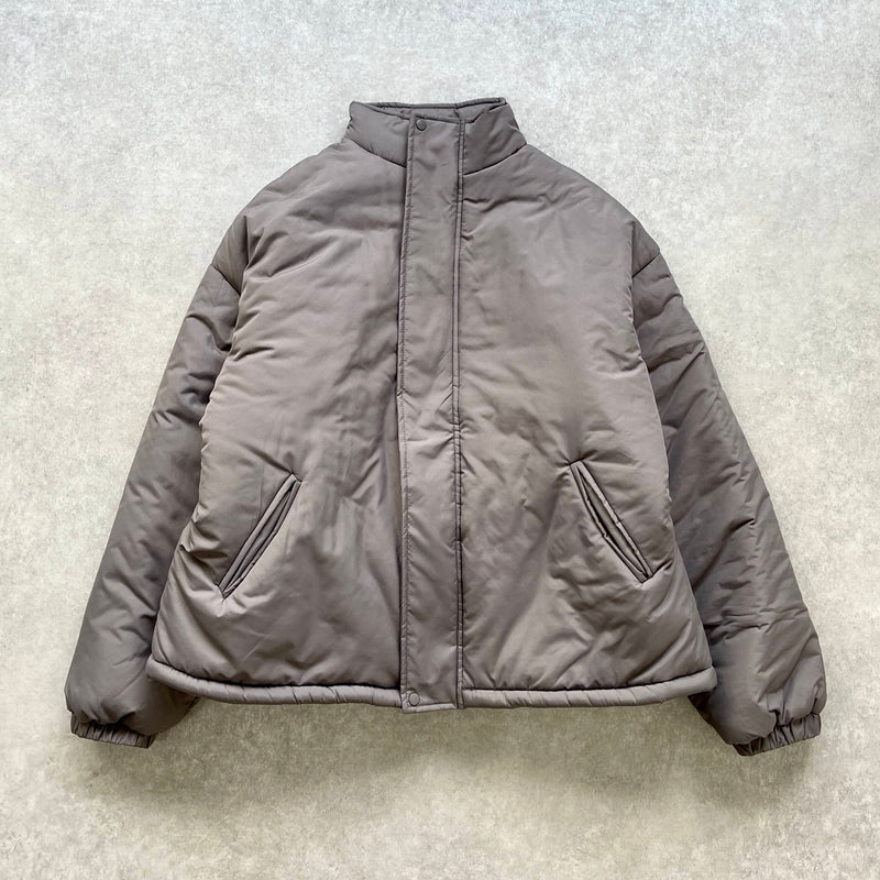 【SAMPLE】fake down jacket / charcoalディティール画像